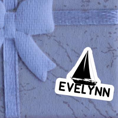 Sailboat Sticker Evelynn Image