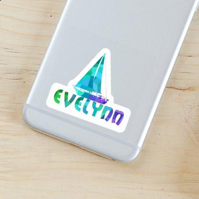 Sticker Sailboat Evelynn Image