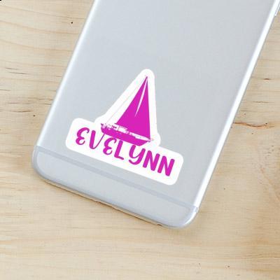 Evelynn Sticker Sailboat Notebook Image