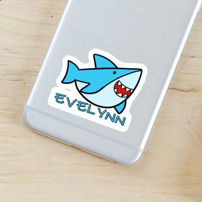 Evelynn Sticker Shark Notebook Image