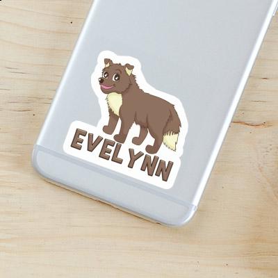 Sticker Sheepdog Evelynn Laptop Image