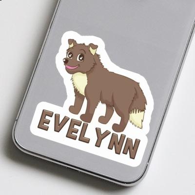 Sticker Sheepdog Evelynn Notebook Image