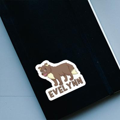 Sticker Sheepdog Evelynn Notebook Image