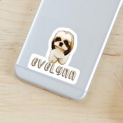 Aufkleber Shih Tzu Evelynn Notebook Image