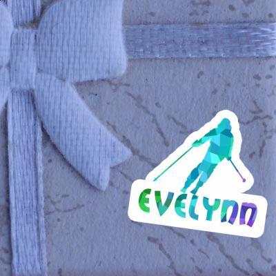 Skifahrerin Sticker Evelynn Gift package Image