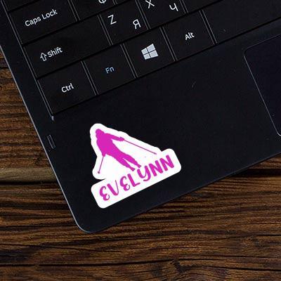 Evelynn Sticker Skifahrerin Gift package Image