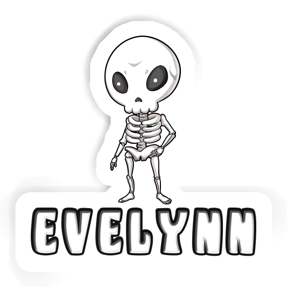 Sticker Evelynn Alien Notebook Image