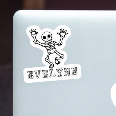 Sticker Evelynn Skeleton Laptop Image