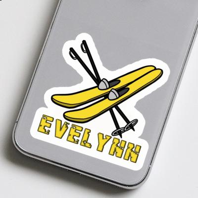 Sticker Ski Evelynn Laptop Image