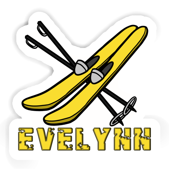 Sticker Ski Evelynn Gift package Image