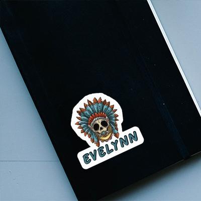 Evelynn Sticker Baby-Skull Laptop Image