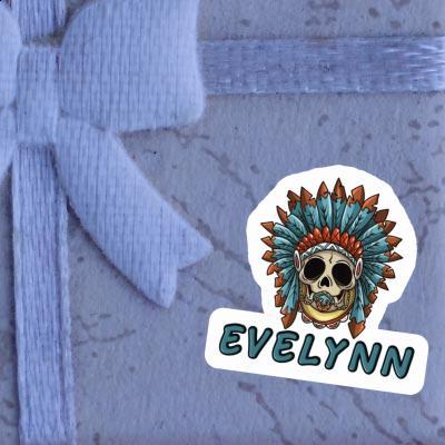 Evelynn Sticker Baby-Skull Notebook Image