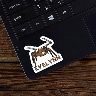 Evelynn Sticker Fighting Spider Notebook Image