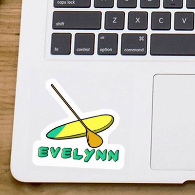 Evelynn Sticker Stand Up Paddle Notebook Image