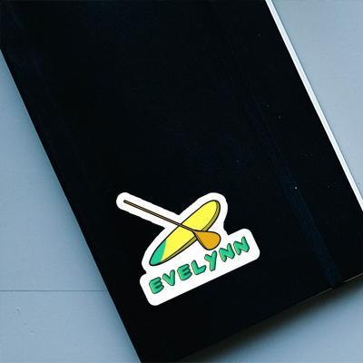 Autocollant Evelynn Stand Up Paddle Notebook Image