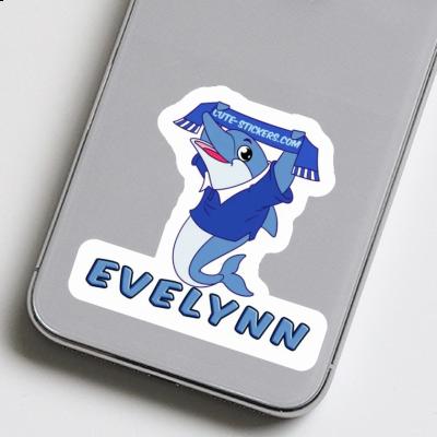 Dolphin Sticker Evelynn Laptop Image