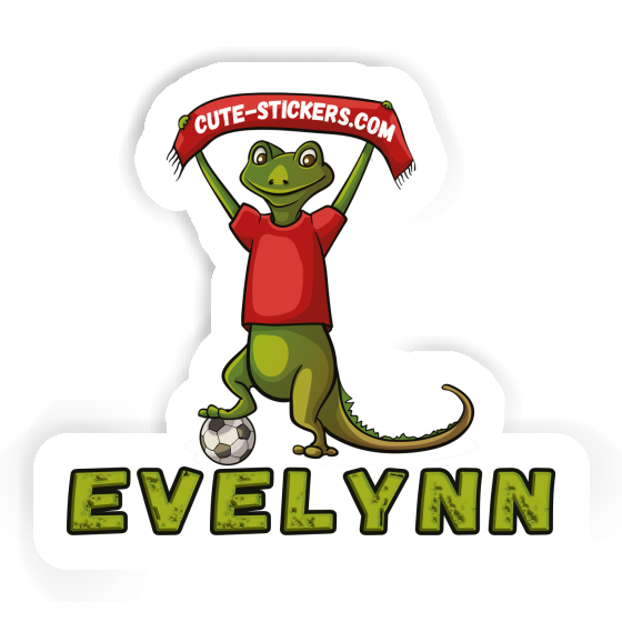 Sticker Evelynn Eidechse Laptop Image