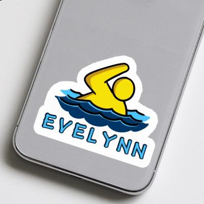 Swimmer Sticker Evelynn Image