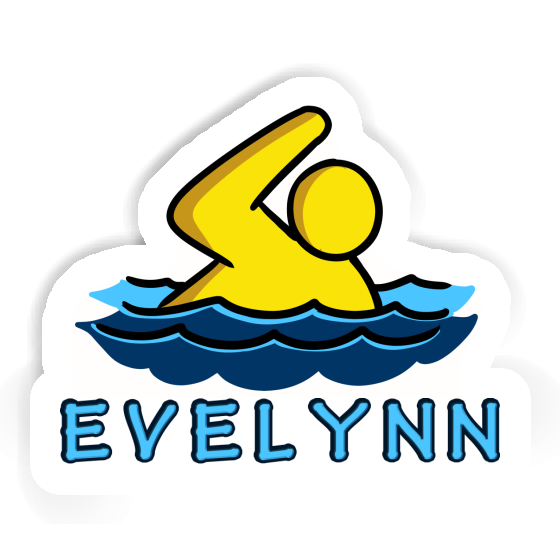 Swimmer Sticker Evelynn Gift package Image