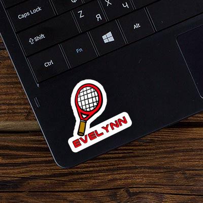 Autocollant Evelynn Raquette de tennis Notebook Image