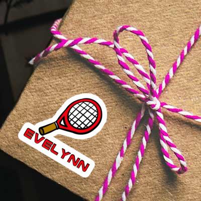 Autocollant Evelynn Raquette de tennis Gift package Image