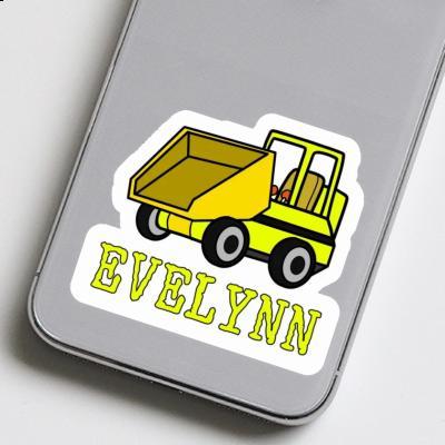 Sticker Evelynn Front Tipper Notebook Image