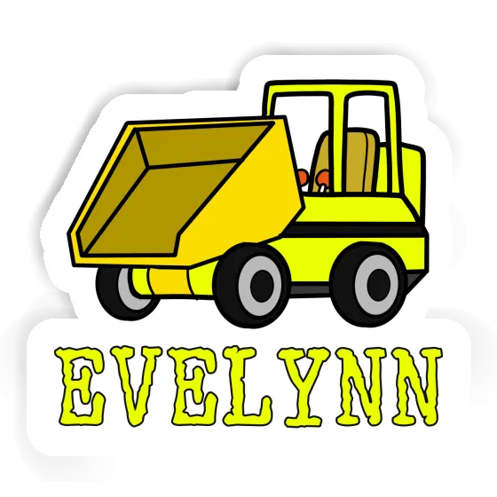 Sticker Evelynn Front Tipper Image