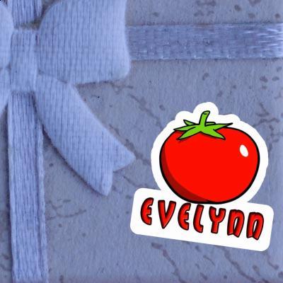 Sticker Evelynn Tomato Laptop Image