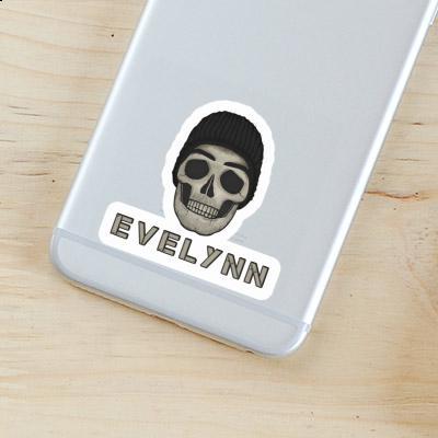 Sticker Totenkopf Evelynn Image