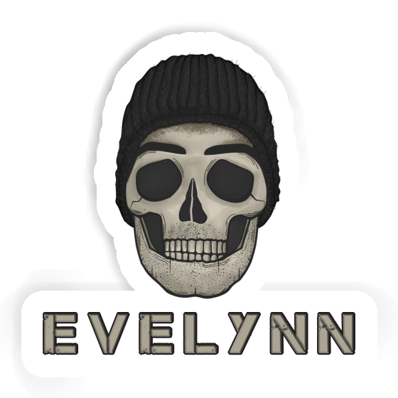 Sticker Totenkopf Evelynn Notebook Image