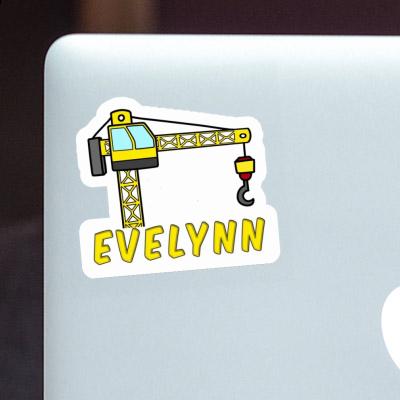 Evelynn Sticker Tower Crane Laptop Image