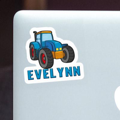 Autocollant Evelynn Tracteur Notebook Image