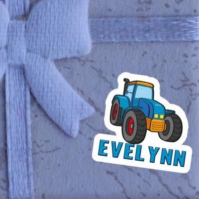 Evelynn Sticker Tractor Notebook Image