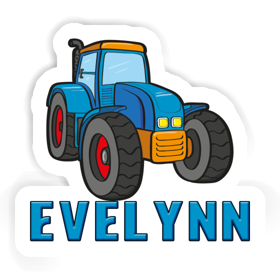 Autocollant Evelynn Tracteur Image