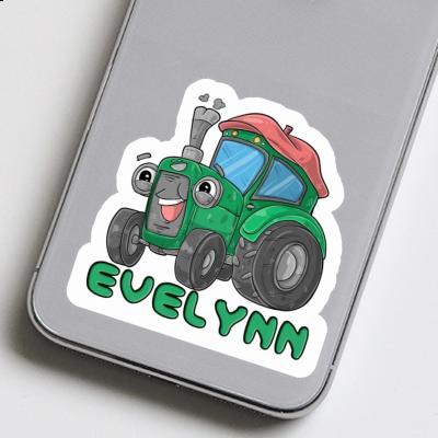 Sticker Tractor Evelynn Notebook Image