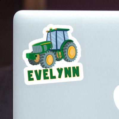 Autocollant Evelynn Tracteur Laptop Image