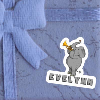 Sticker Elephant Evelynn Image