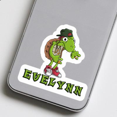 Sticker Schildkröte Evelynn Laptop Image