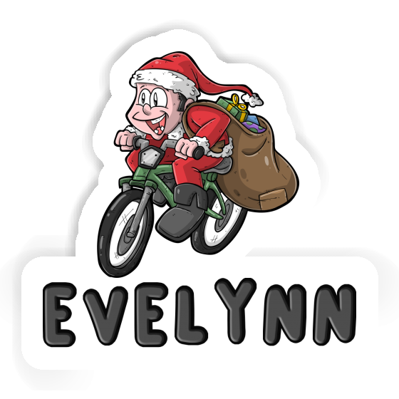 Evelynn Aufkleber Fahrradfahrer Laptop Image