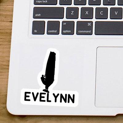 Evelynn Sticker Windsurfer Notebook Image