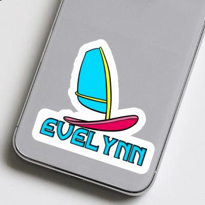 Sticker Evelynn Windsurf Board Notebook Image