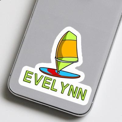 Sticker Evelynn Windsurf Board Notebook Image