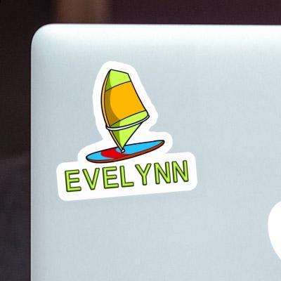 Windsurfbrett Sticker Evelynn Laptop Image