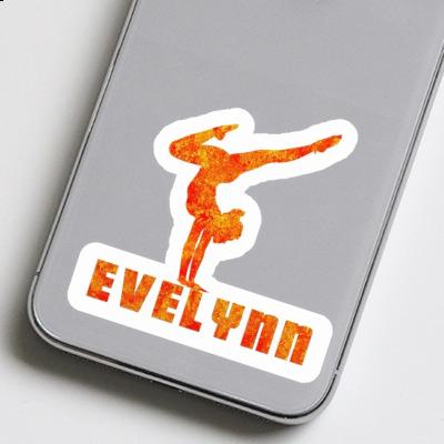 Yoga-Frau Sticker Evelynn Gift package Image