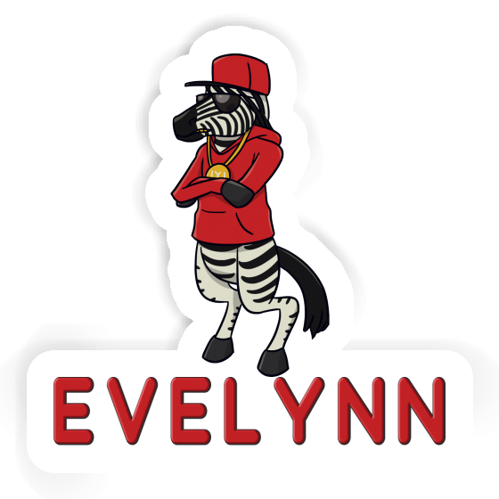 Zebra Sticker Evelynn Gift package Image