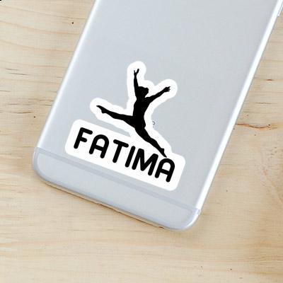 Fatima Autocollant Gymnaste Laptop Image