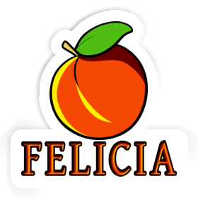 Autocollant Felicia Abricot Image