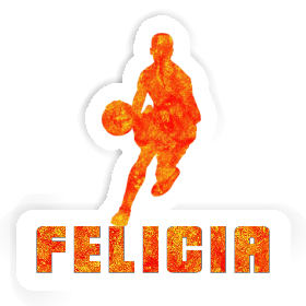 Sticker Basketballspieler Felicia Image