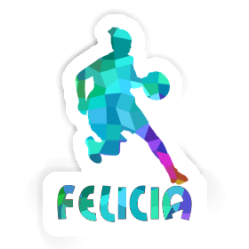 Basketballspielerin Sticker Felicia Image