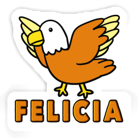Autocollant Oiseau Felicia Image